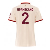 Echipament fotbal Bayern Munich Dayot Upamecano #2 Tricou Treilea 2024-25 pentru femei maneca scurta